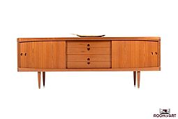 Low Sideboard in Teak by H.W.Klein