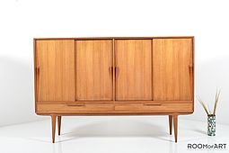 Teak Highboard by Gunni Omann
