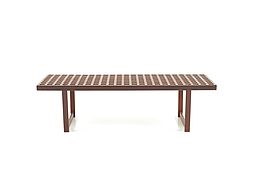 Mid Century danish Teak Wooden Bench