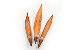 Set of Coconut Leaves with Teak Handles by Illums Bolighus 1950s