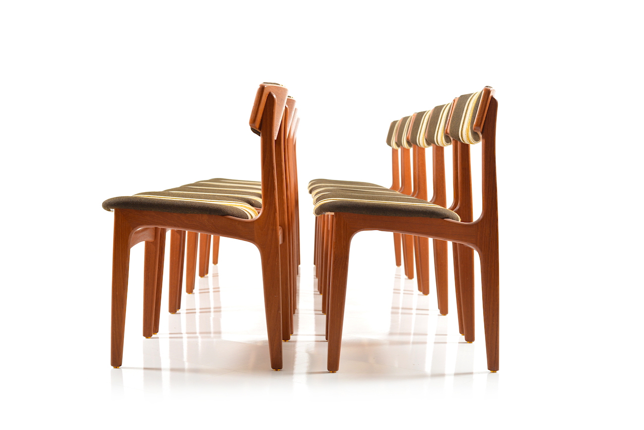 Rare Set of 10 Dinner Chairs by Thorsø Stolefabrik - Room of Art